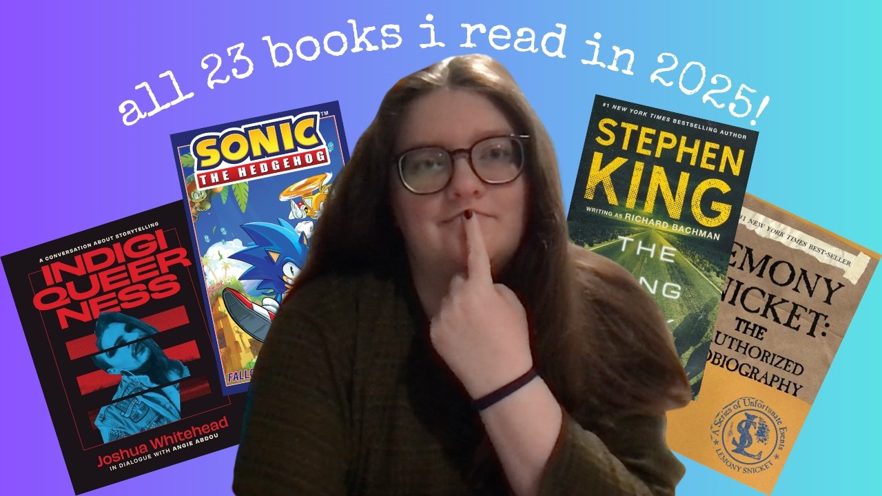 EVERY book i read in 2025