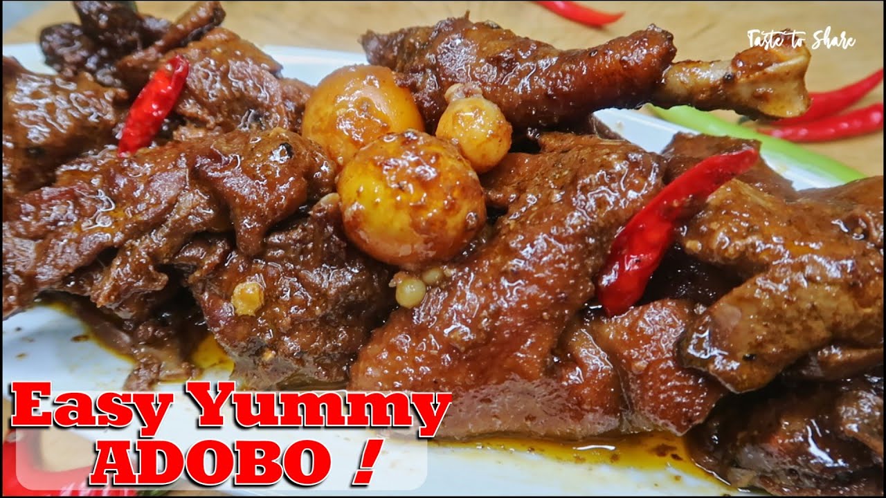 CHICKEN ADOBO | This is WHY THE WORLD LOVES FILIPINO ADOBO!! How to cook Chicken Adobo? 🇵🇭🇵🇭