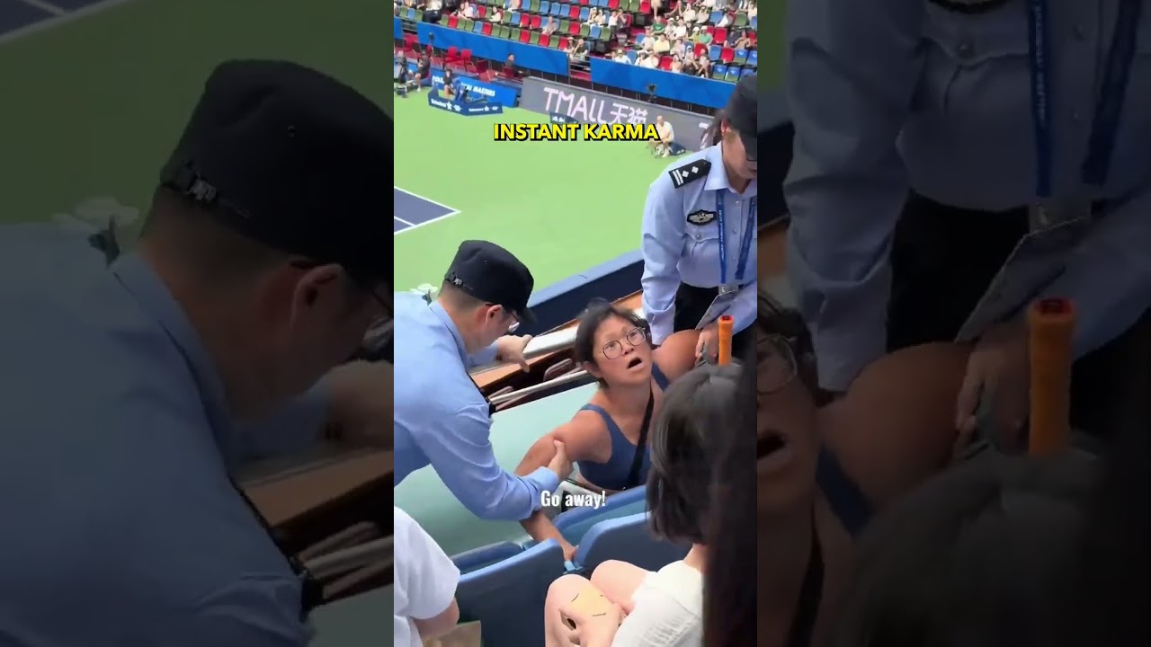 Woman Dragged Out of Tennis Match After Flaunting EU Passport