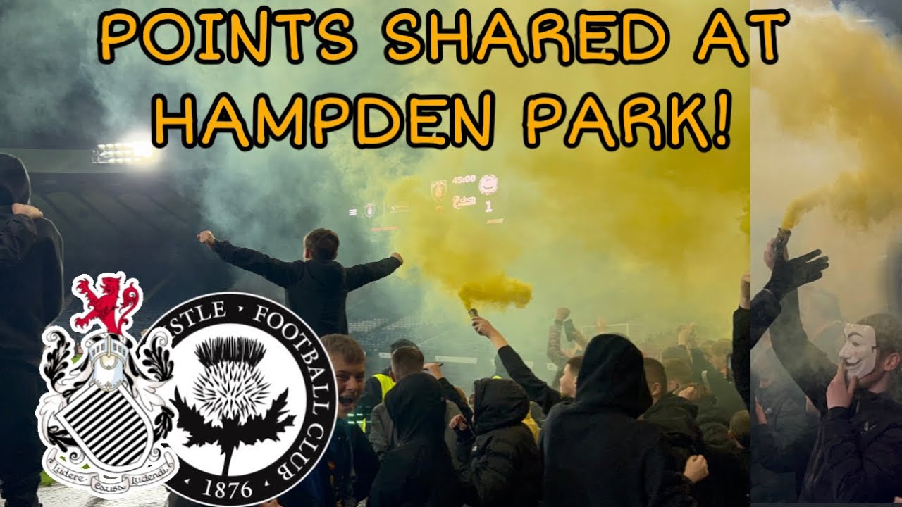 Queens Park v Partick Thistle Matchday Vlog! (2-2) PYRO, LIMBS AND MORE!!!!