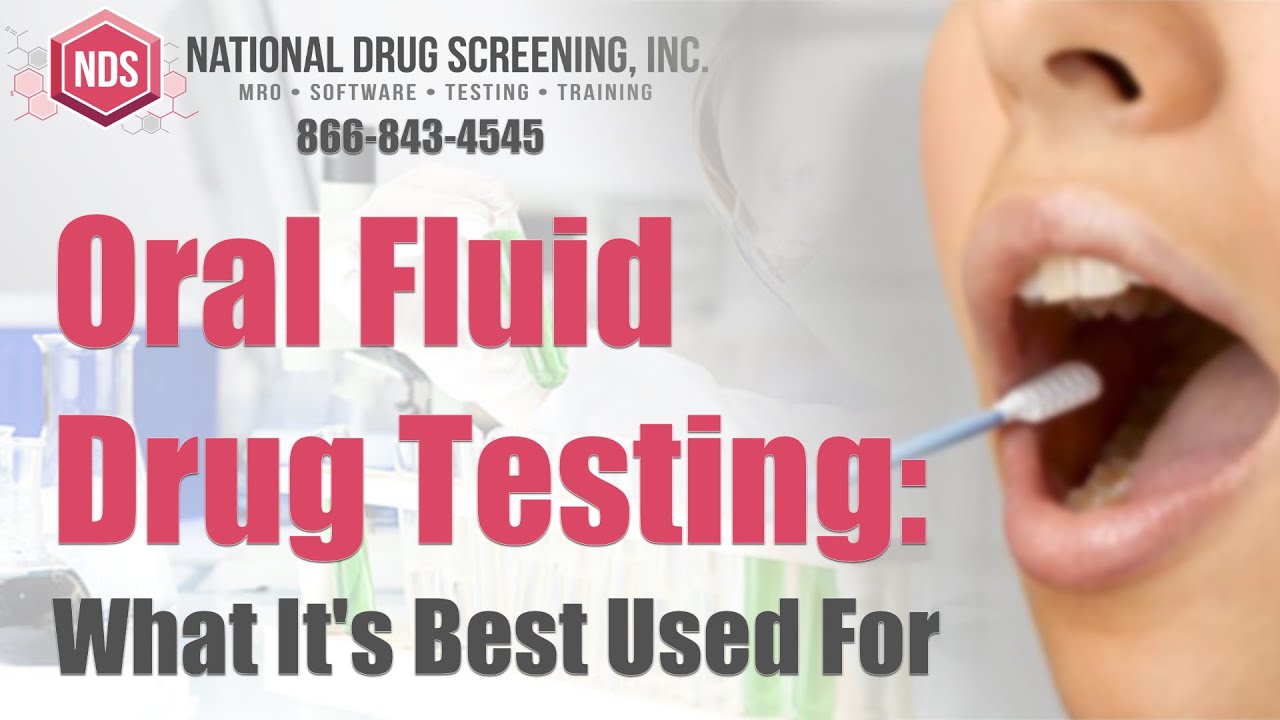 Oral Fluid Drug Testing | What Is It Best Used For?
