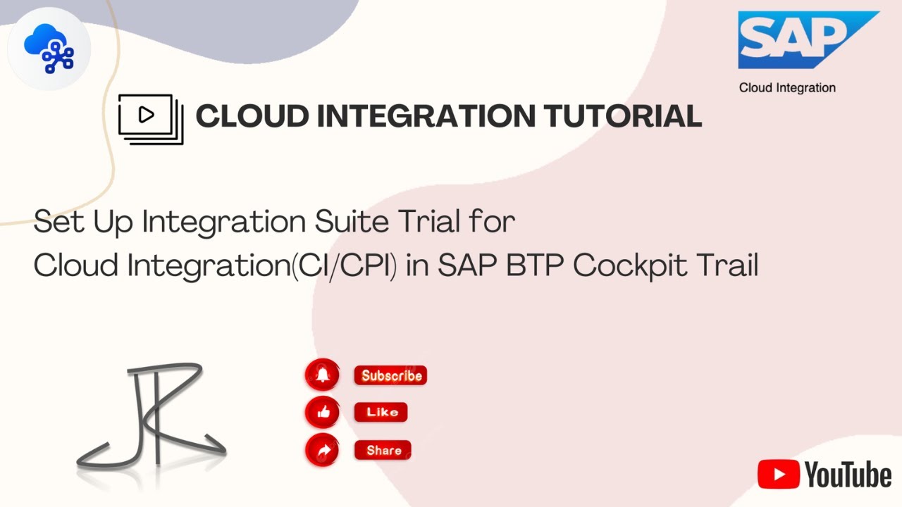Setup BTP Trail Account for Cloud Integration(CPI)