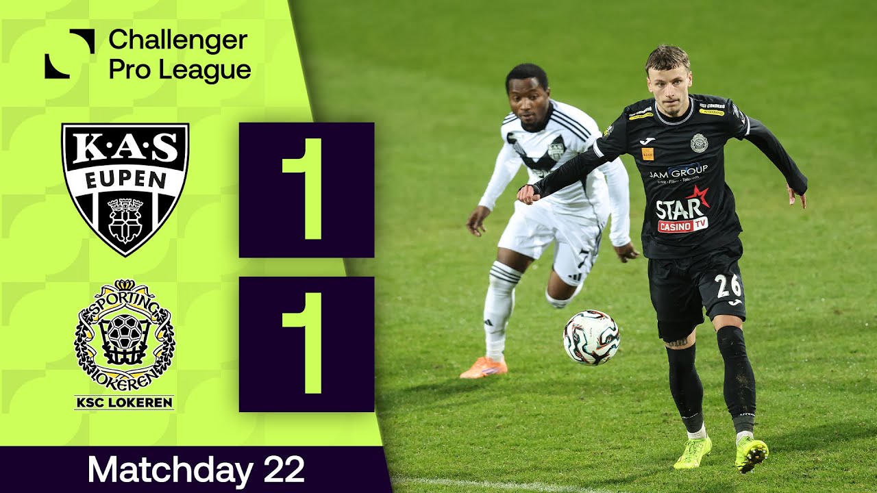 Samenvatting | KAS Eupen - KSC Lokeren