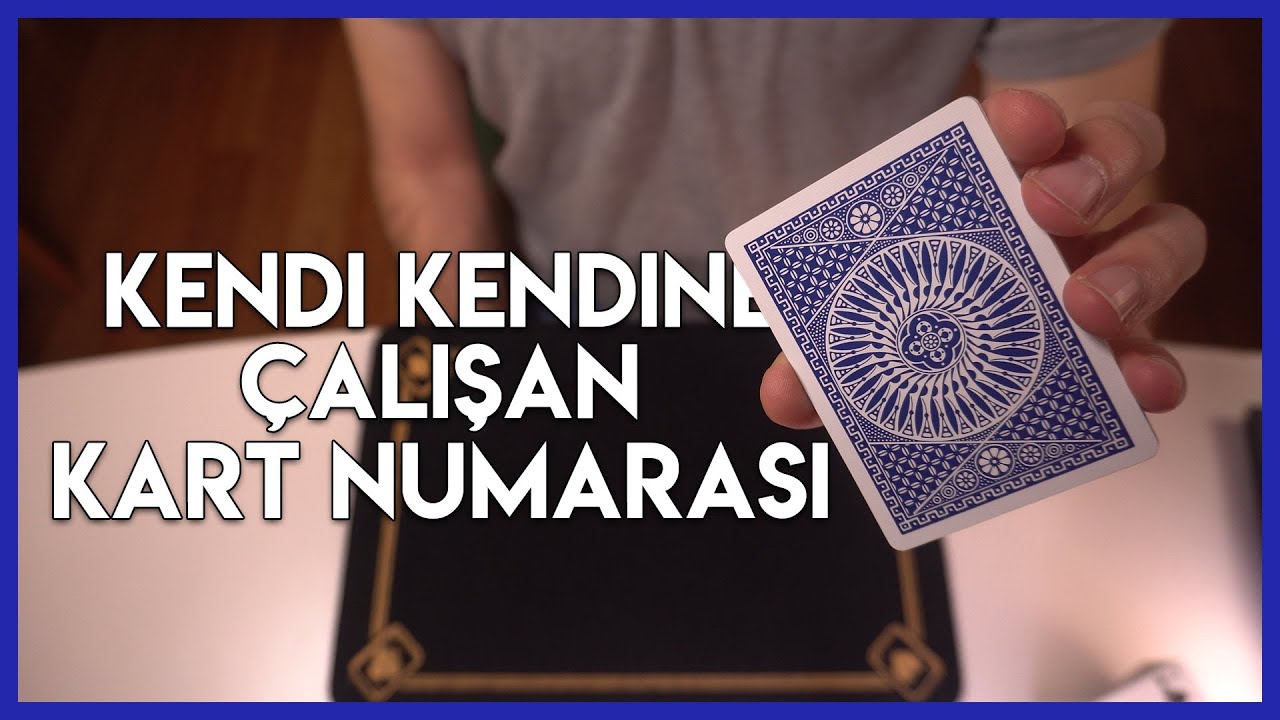 BU NUMARA BİR BAŞKA - Basit ve Etkileyici Kart Numarası - Nasıl Yapılır?