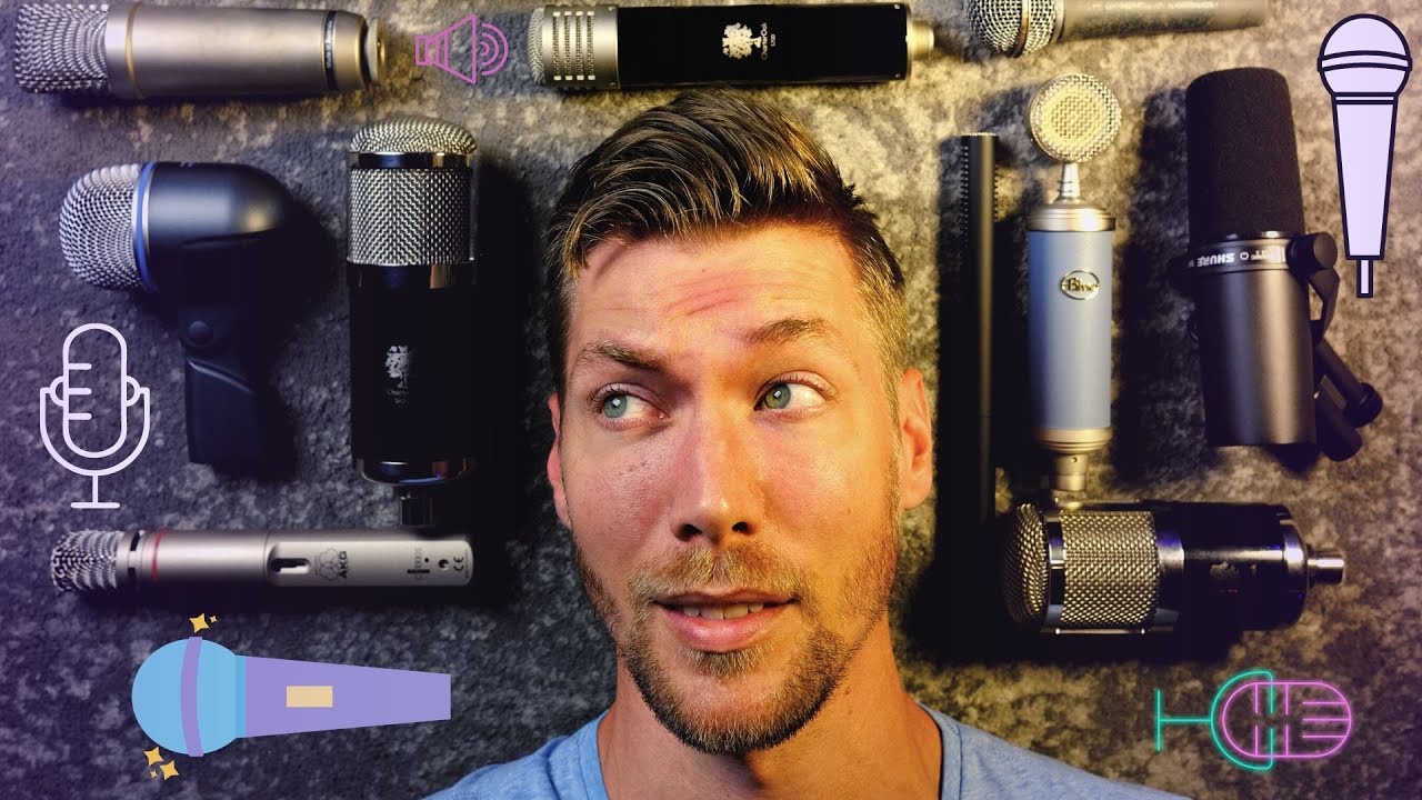 MICROPHONES 101: A discussion about the BASICS OF MICROPHONES | recording studio advice