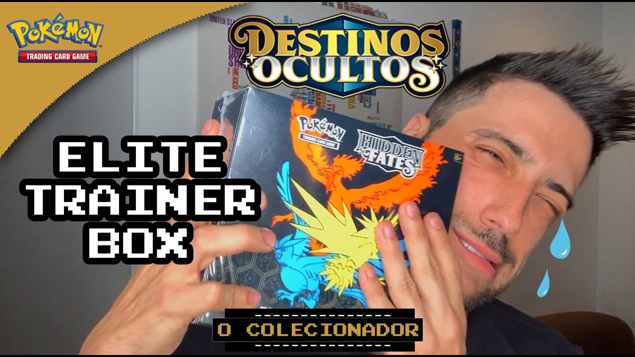 Elite Trainer Box DESTINOS OCULTOS #emocionado - Hidden Fates - Pokemon Trading Card Game