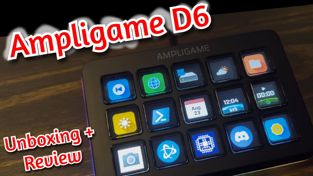 ☑️ ¿Un STREAMDECK BARATO CON RGB? REVIEW FIFINE AMPLIGAME D6 EN ESPAÑOL.