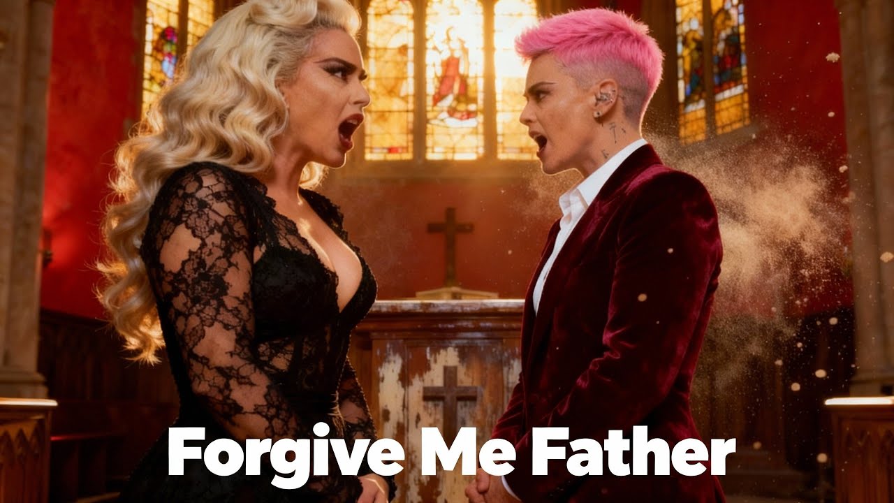 Lady Gaga & P!nk │Forgive Me Father (Lyrics)@W1ngo