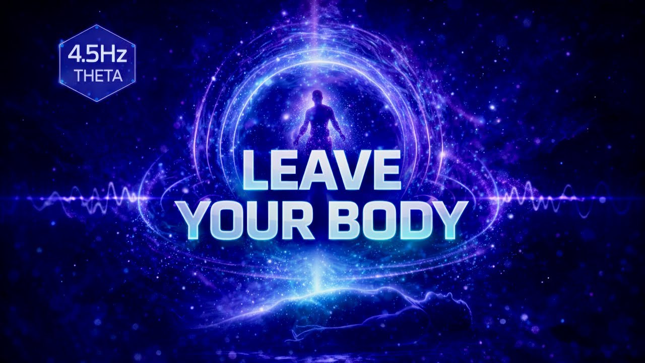 Astral Projection Audio Technology | Induce Out of Body Experience (4.5Hz Theta)