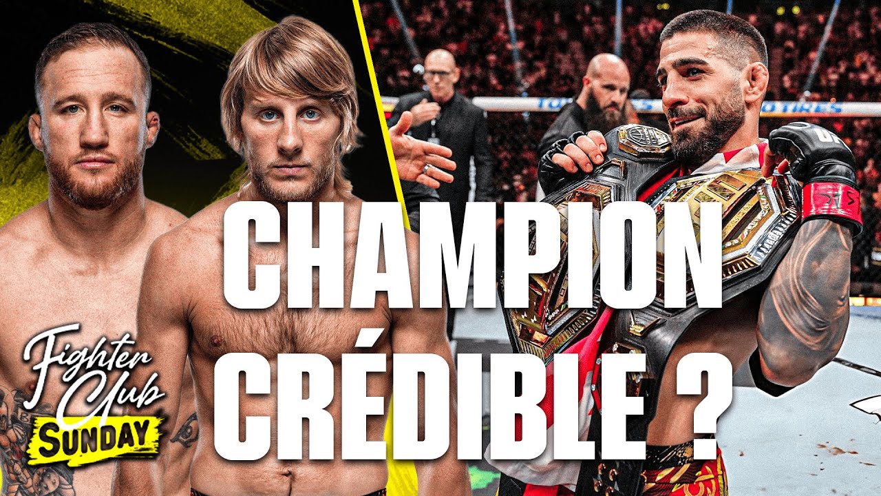 UFC 324 : Pimblett vs Gaethje, un combat nécessaire mais inutile ? (RMC FIGHTER CLUB SUNDAY)