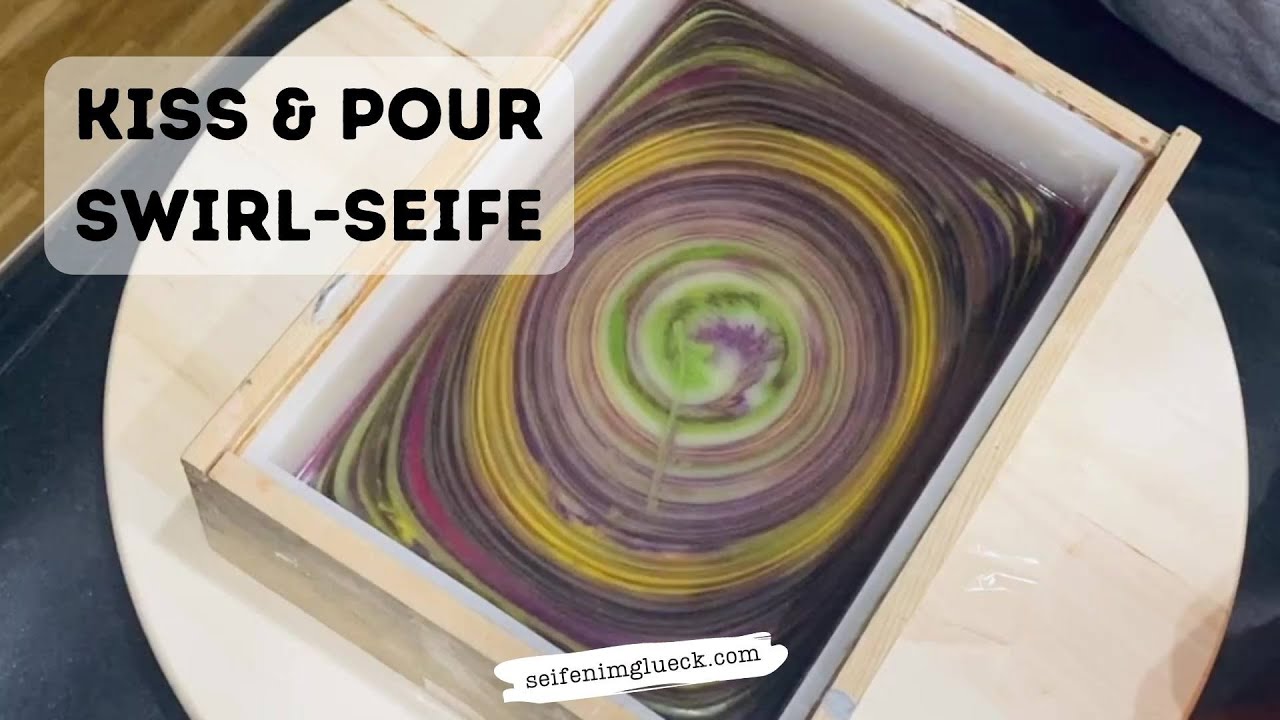 Kiss & Pour Swirlseife selber machen - Tutorial by Diane Schmid