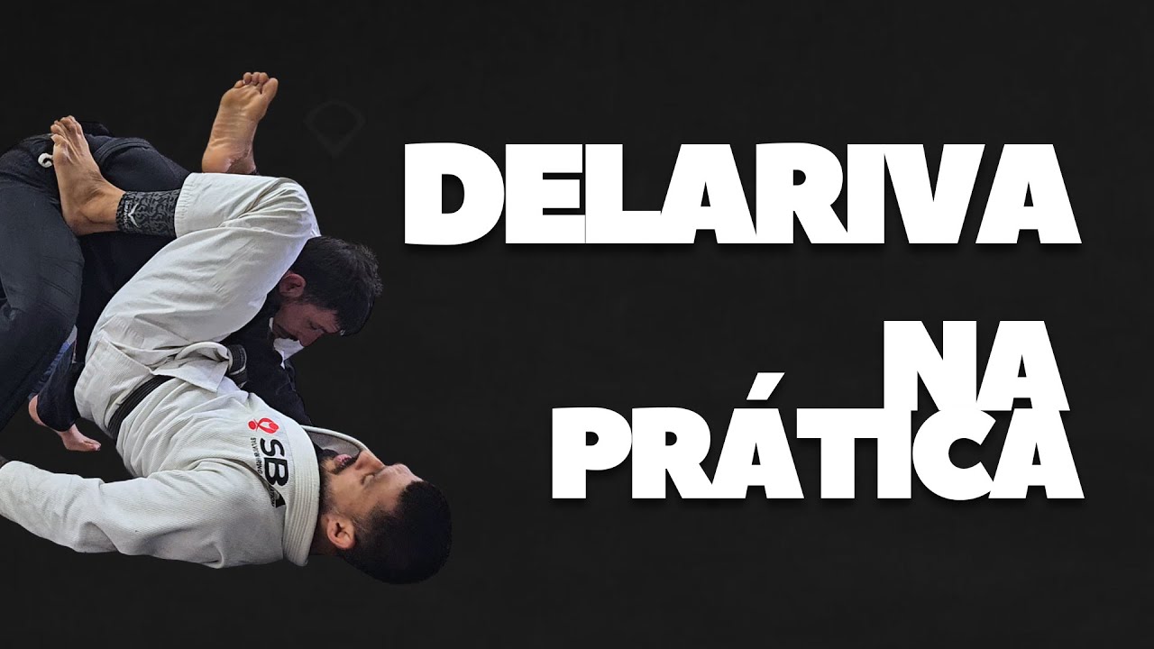 Treinando De La Riva na Prática: Triângulo Rápido no Sparring!