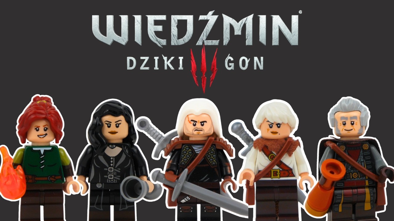 Zbudowałem figurki z Wiedźmina!