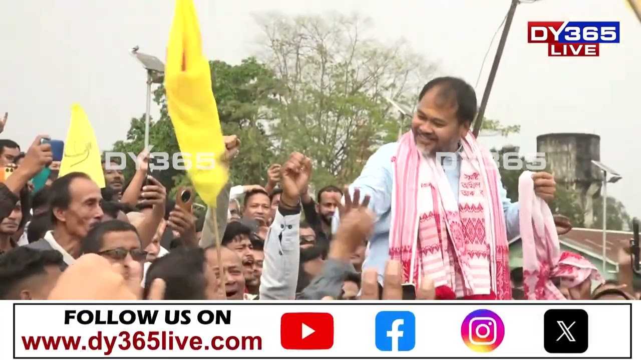 মনোনয়ন পত্ৰ দাখিলৰ পূৰ্বে শিৱসাগৰৰ শিৱ দ’লত আঁঠু ল’লে অখিল গগৈয়ে