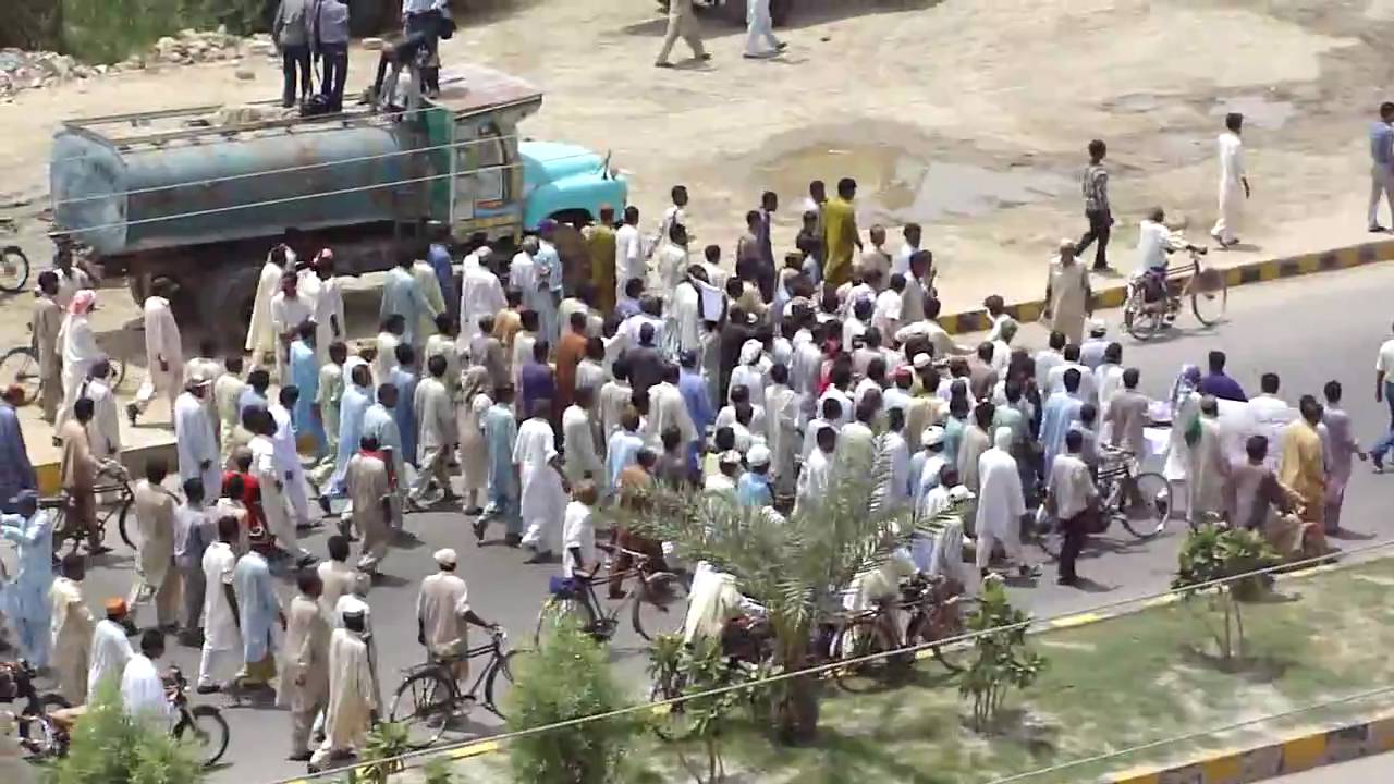 Protest By Hyderabad Development Authority's Workers Against The Abolition Of Local Governments!