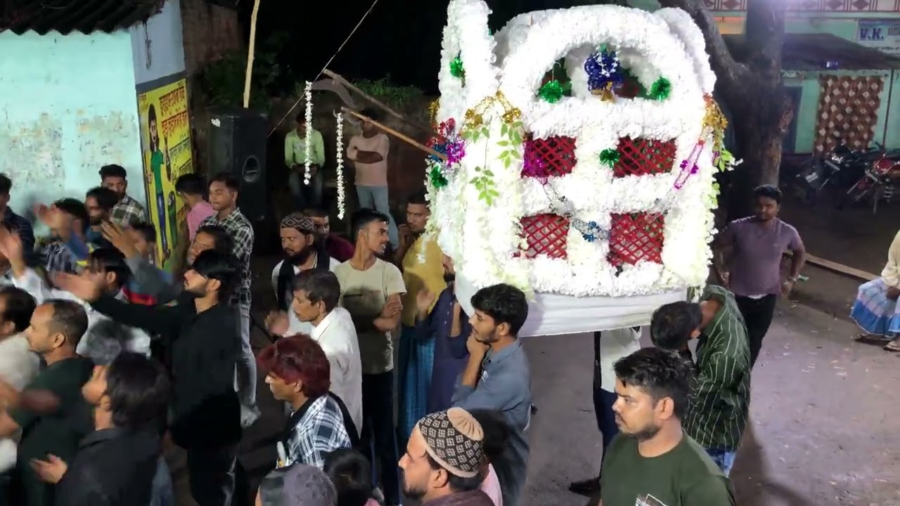 Anjuman shidiya ahle sunnat alinagar Mau Uttar Pradesh #yahussain #newnoha2023 #viralvideo