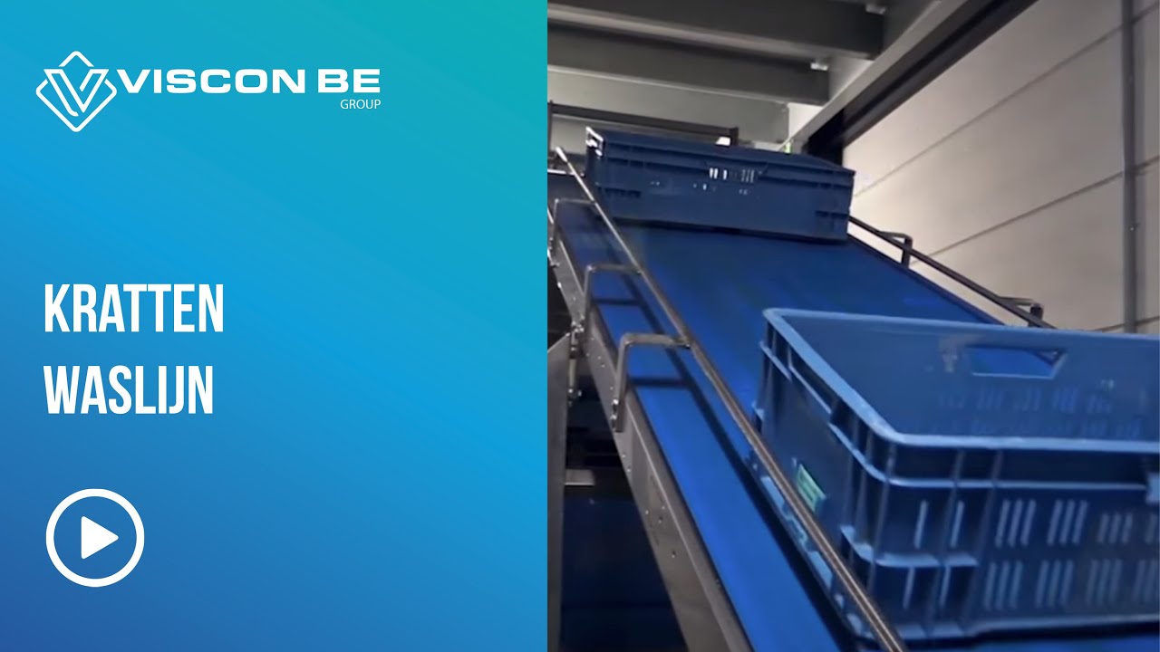 Kratten waslijn - crate washing line - Allgro Sint-Lievens-Houtem