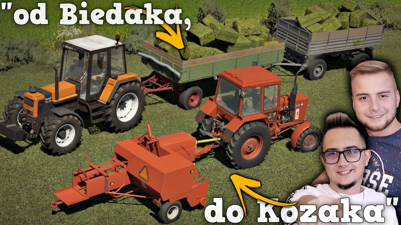 SIANO W KOSTKI 😱 Zgrabianie, Prasowanie & Zbieranie 🔥 Oprysk Ziemniaków & TMR "od Biedaka" 