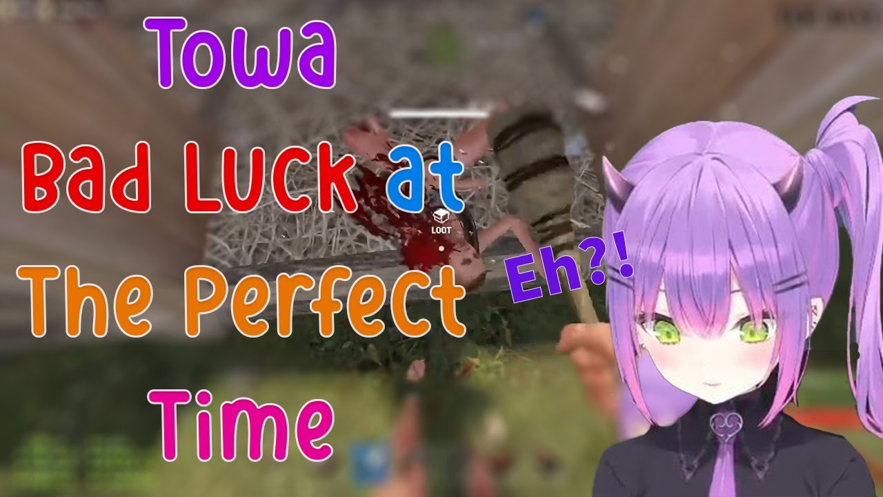 Towa Bad Luck At The Perfect Time in Rust VCR!!!!!