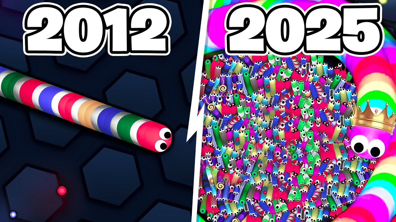 Оглядываясь назад на игры .IO — Slither.io