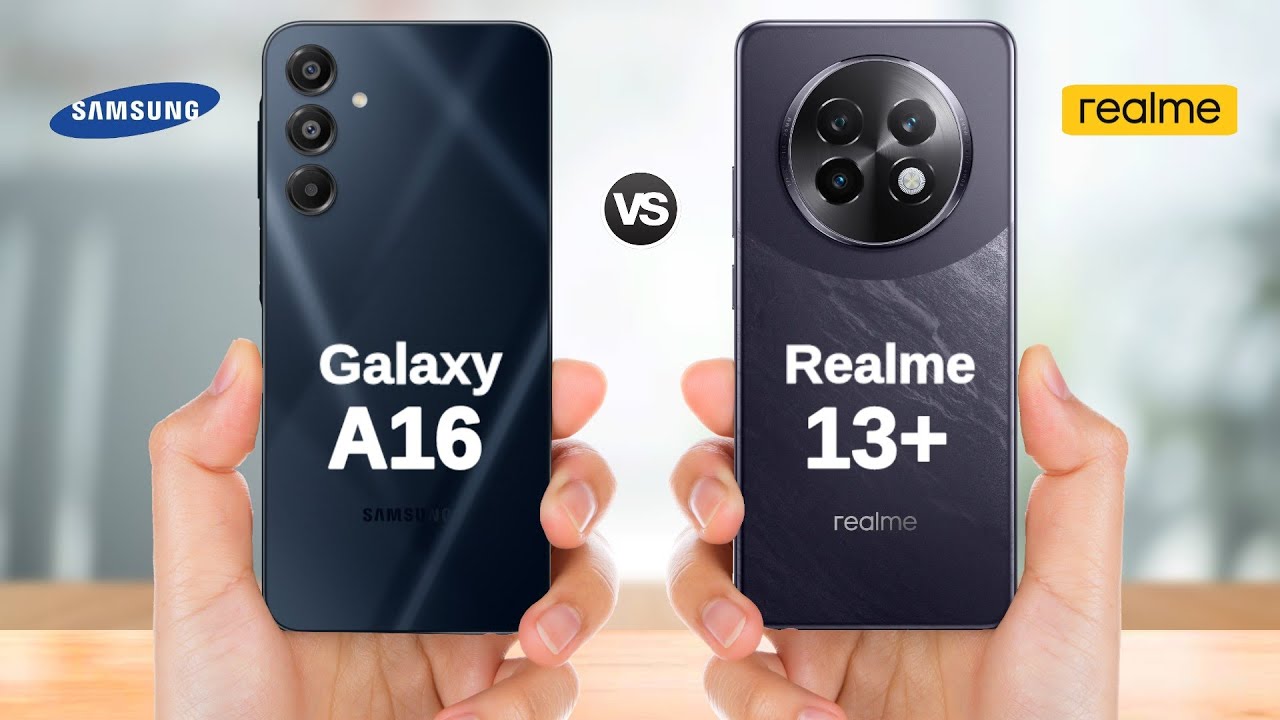 Samsung Galaxy A16 5g vs Realme 13 Plus || Full Comparison