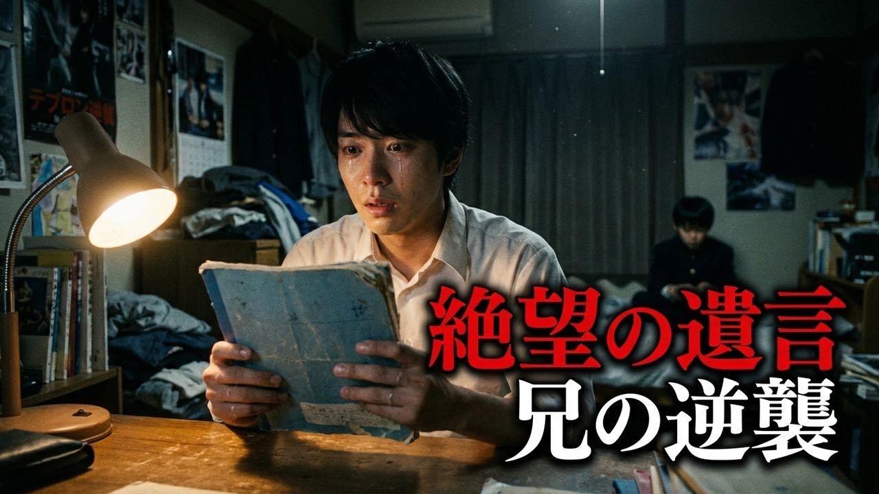 弟の机で見つけた1冊のノート。3週間不登校だった衝撃の理由と、日記の最後に書かれた「遺言」に兄は絶句した…
