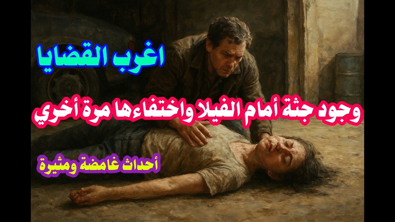 اغرب القضايا حل لغز وجود جثة سيدة أمام الفيلا وعندما حضر البوليس اختفت الجثة