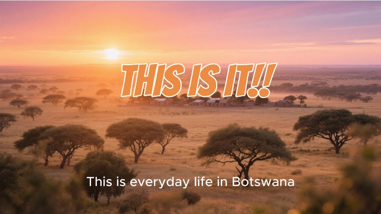 A Day in the Life in Botswana #fyp #africa #historyofafrica