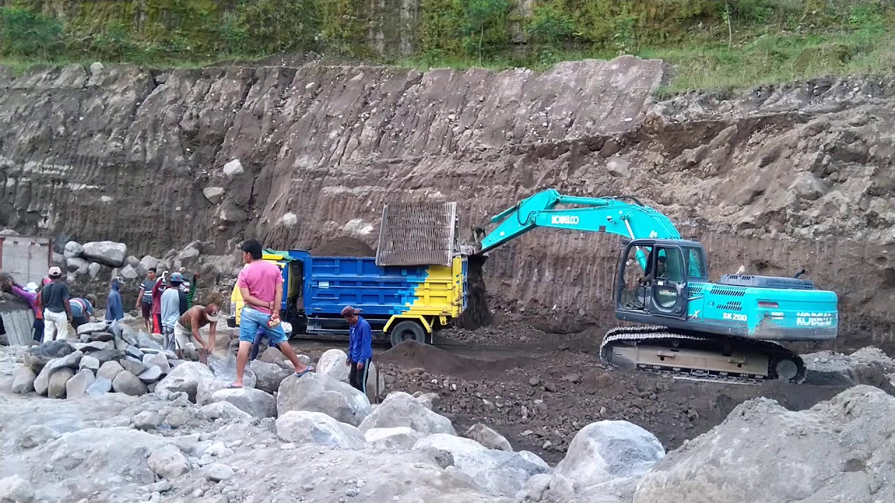Pasir Merapi kualitas terbaik didunia ( Muntilan, kali gendol, kali kuning )