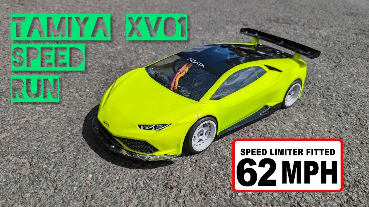 Tamiya XV-01 Speed Run...
