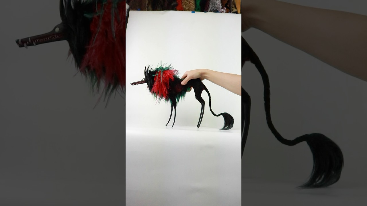 Dorra Room Guardian Dump #roomguardian #dorra #spooky #art #ooak #artdoll #doll #dolls #borzoi