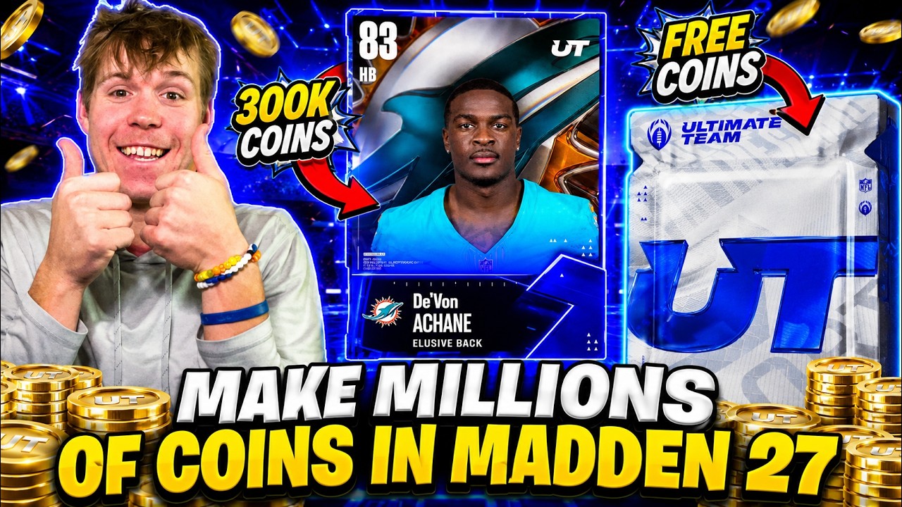 Заработай миллионы монет в Madden 27 ПРЯМО СЕЙЧАС!! Лучший метод фарма монет! #1