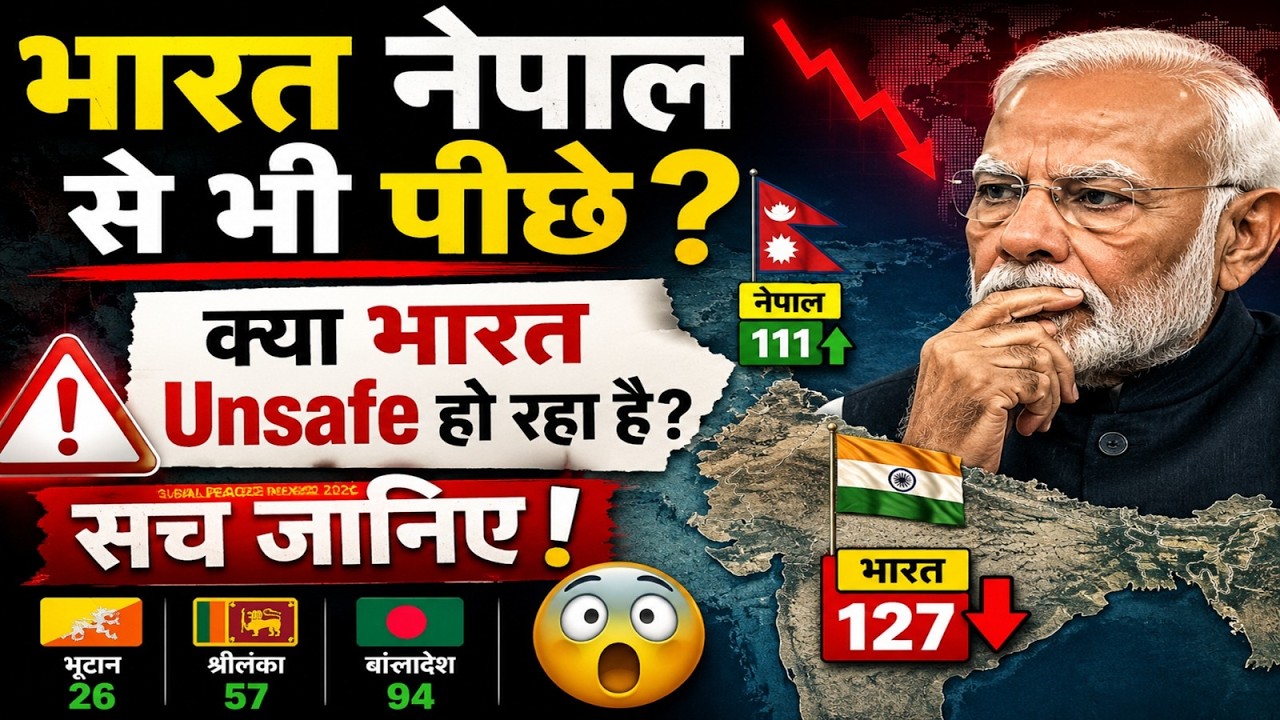 Why Is Nepal More Peaceful Than India? Global Peace Index 2026 Explained