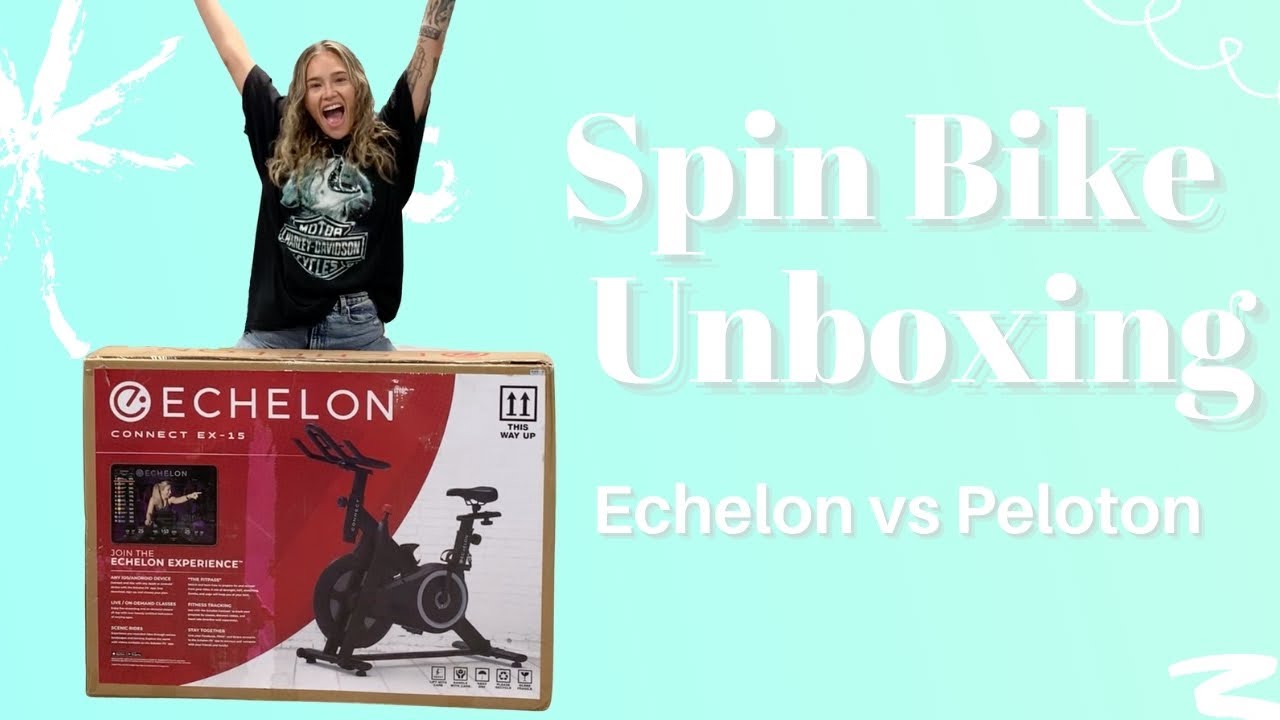 Spin Bike Unboxing: Why I bought an Echelon over a Peloton