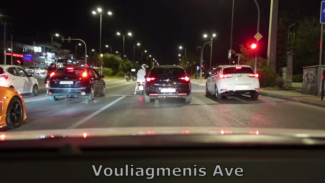 Athens night Driving Tour