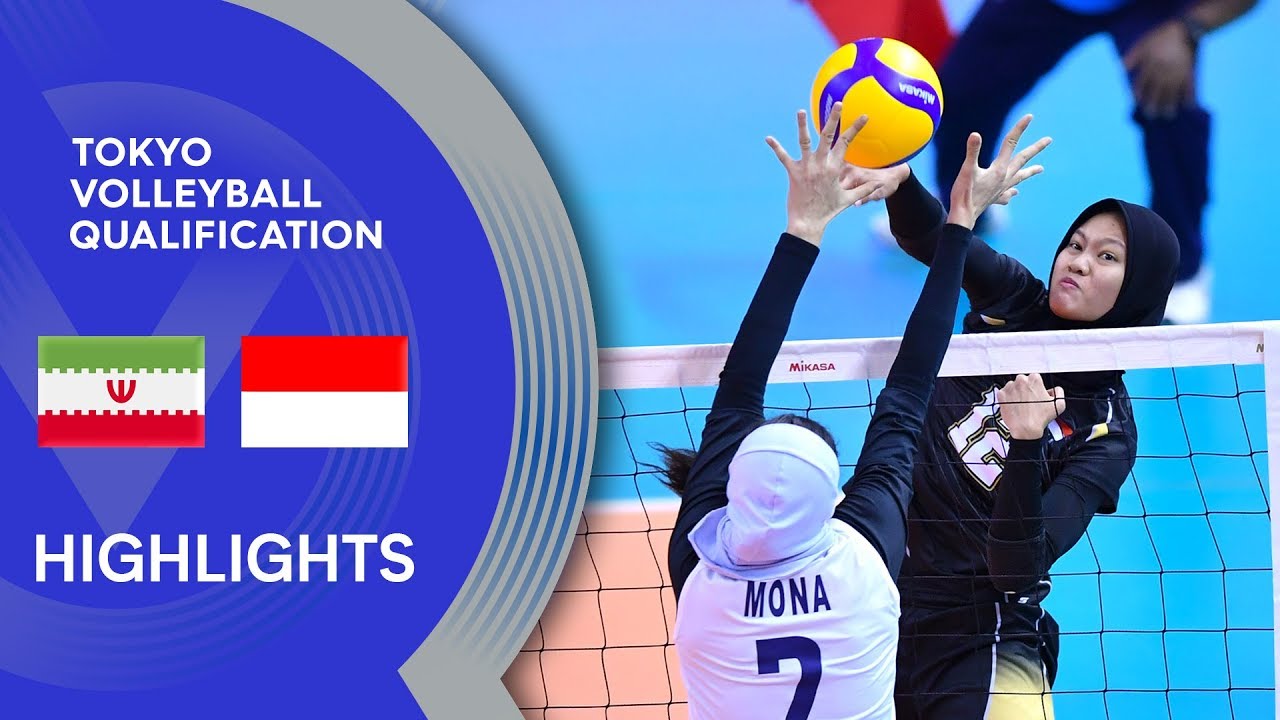 Iran vs. Indonesia - Highlights | AVC Women's Tokyo Volleyball Qualification 2020