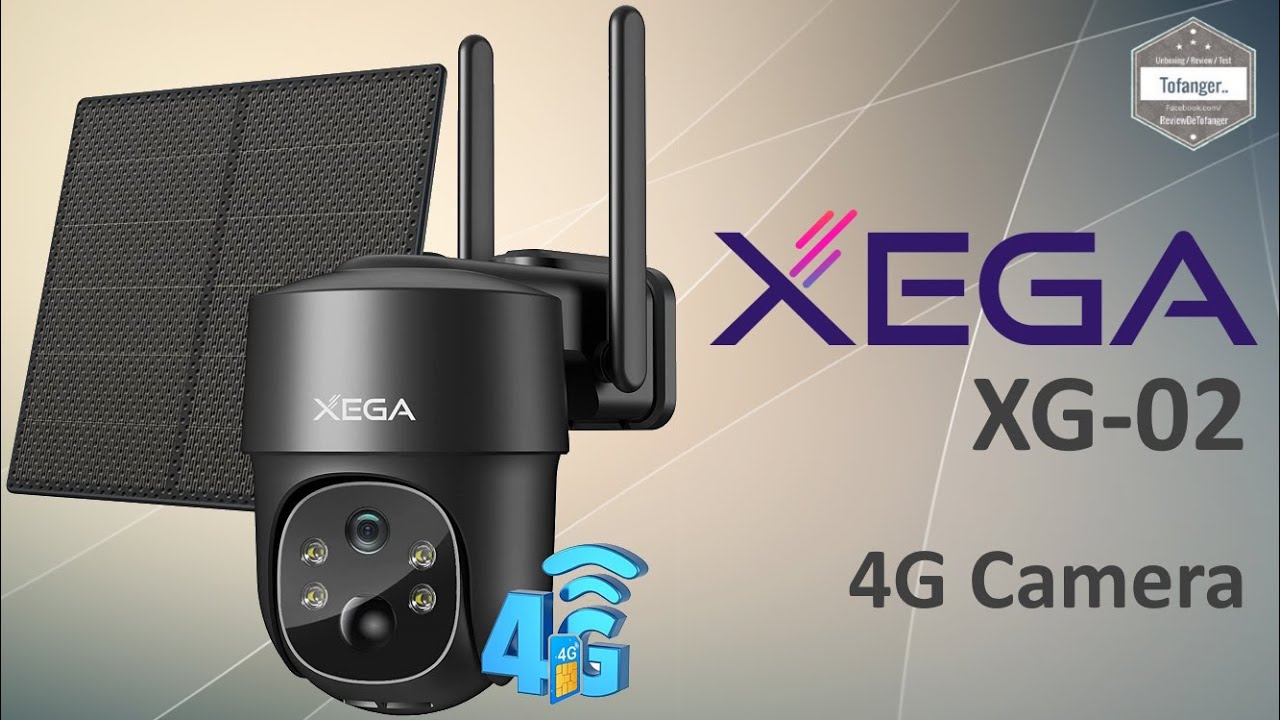 Xega XG-02 Camera — 3G 4G LTE Solar Security Camera with Sim Card — Приложение Ubox — Android и iOS