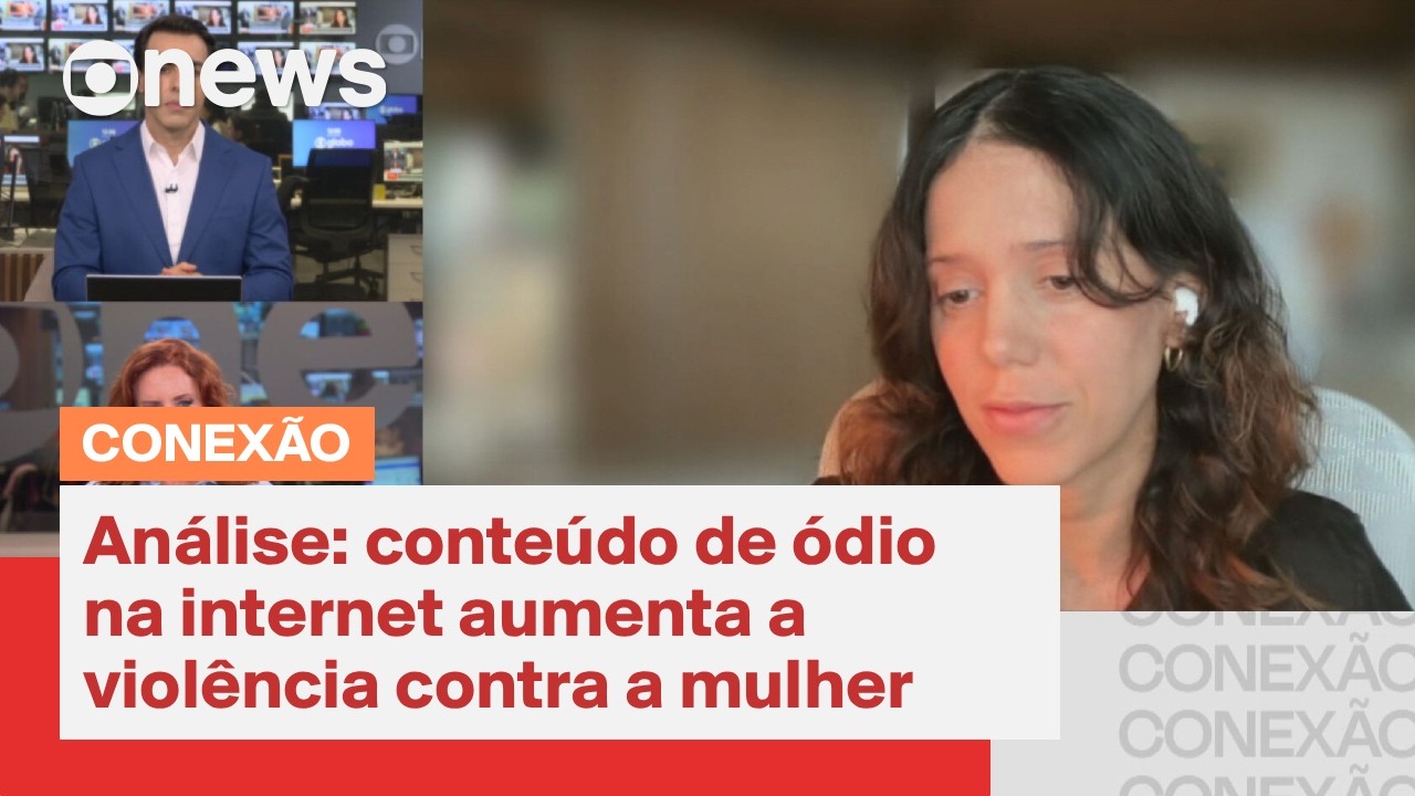 Conte&uacute;do de &oacute;dio na internet aumenta viol&ecirc;ncia contra a mulher | Conex&atilde;o Globonews