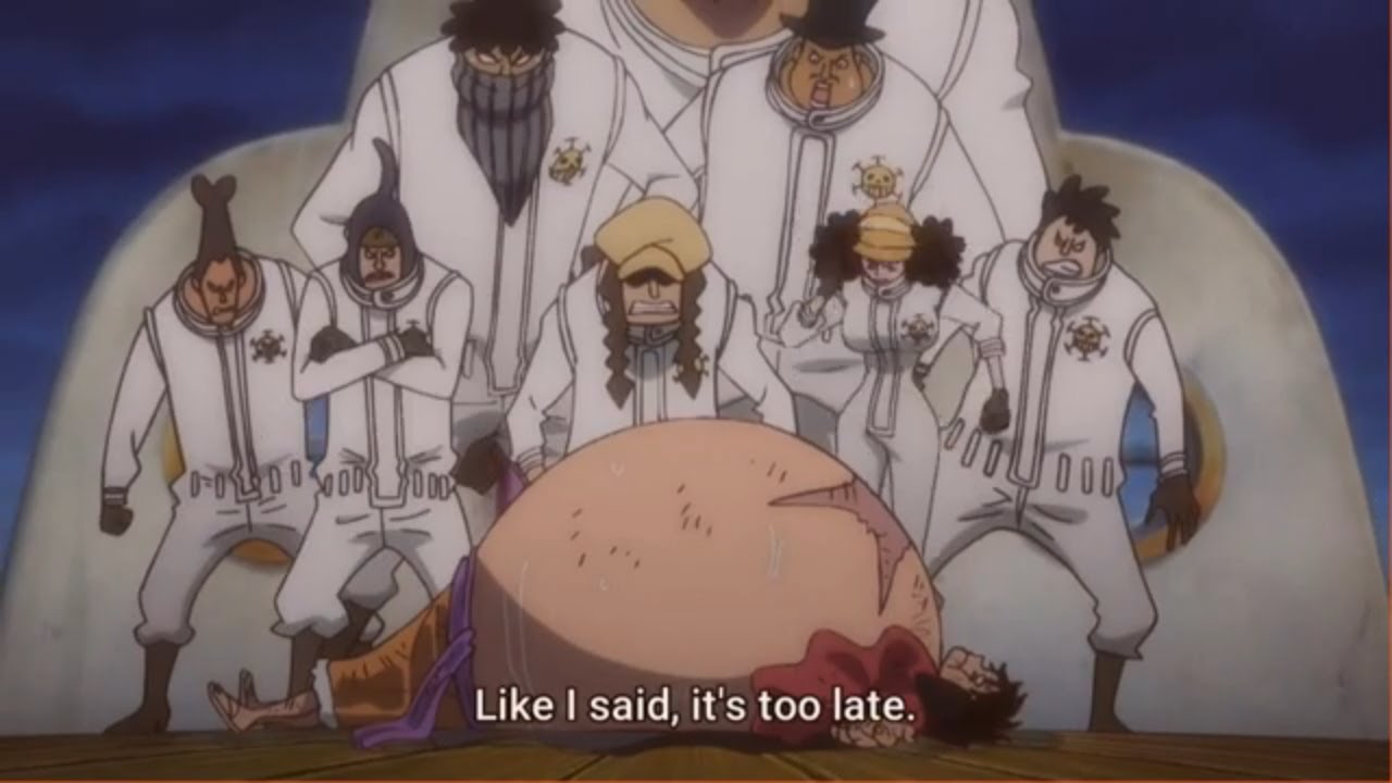 Laws Heart Pirate saves Luffy | One Piece Episode 1038 (English Sub)