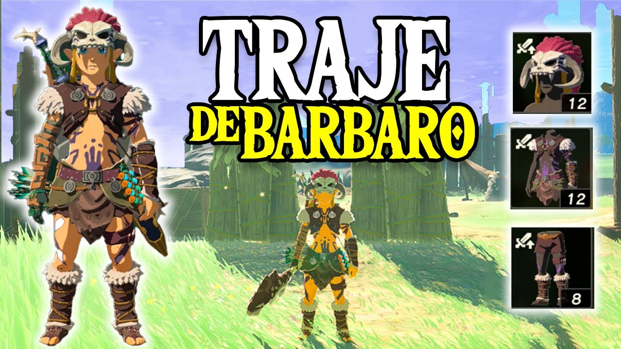 ✨¡¡Cómo Conseguir el TRAJE DE BÁRBARO en Zelda Tears!! (El Traje con Más DAÑO BRUTO)