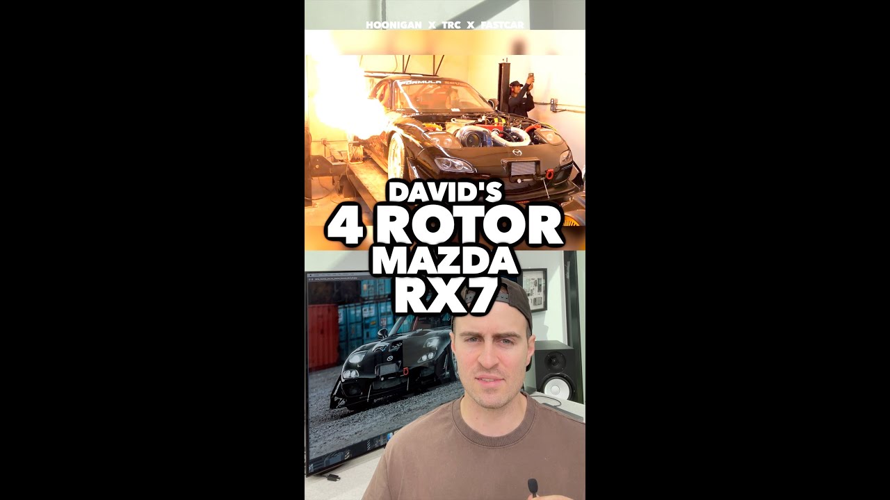 David Mazzei&rsquo;s 4-Rotor RX7 26b Garrett Gtx5533r
