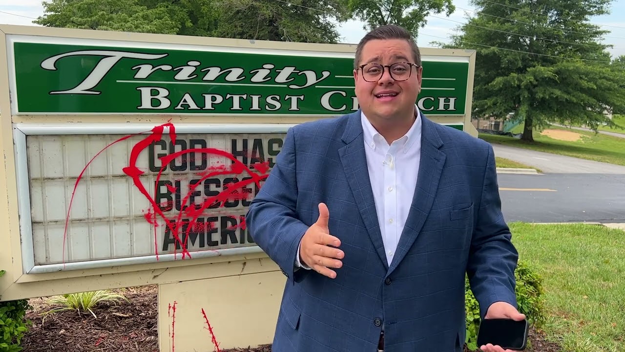 A message to those responsible for the vandalism on our church campus.