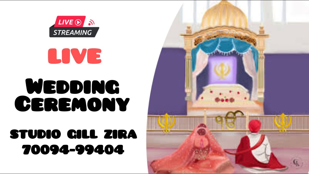 Wedding ceremony live