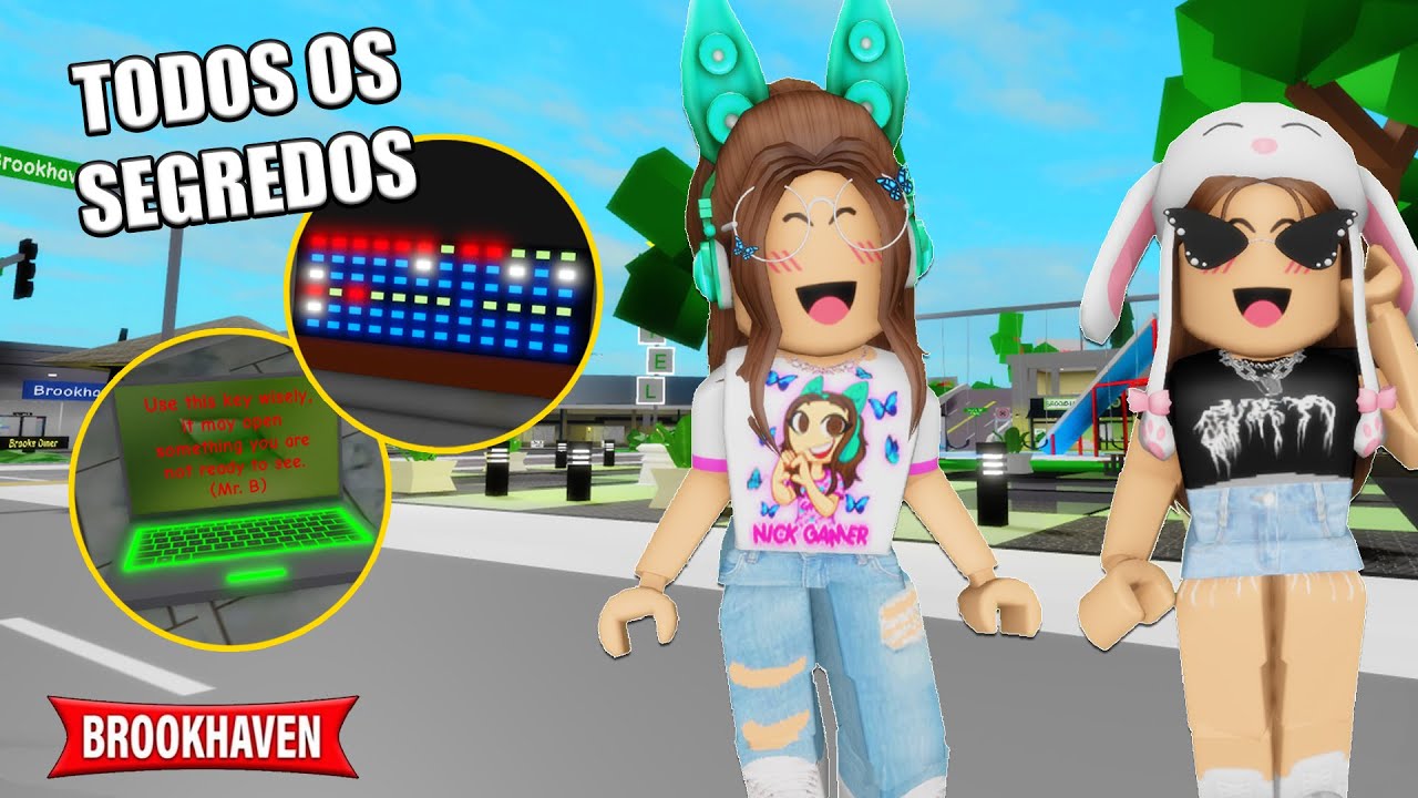 PROCURANDO OS SEGREDOS DA NOVA ATUALIZAÇÃO! (Brookhaven RP🏡) - Roblox