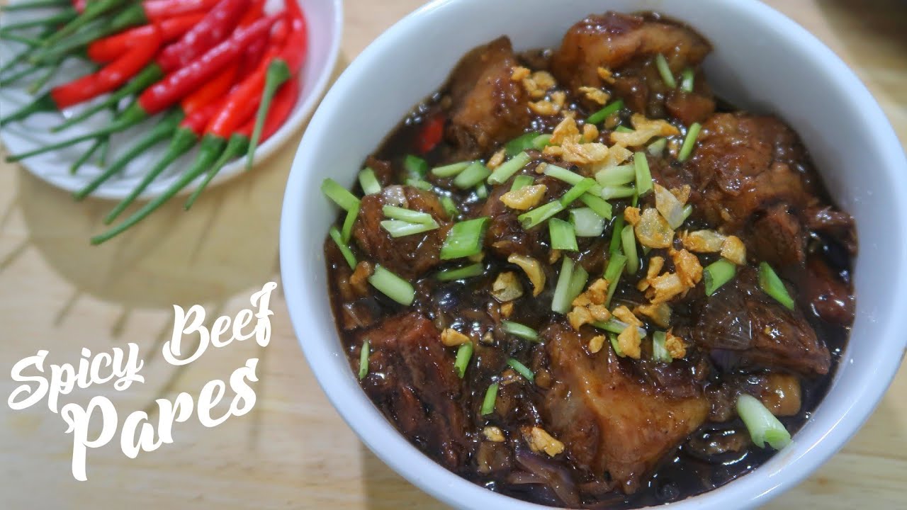Spicy Beef Pares