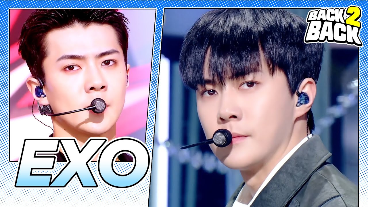 [4K BACK2BACK ⭐ EXO] Cream Soda 🔁 Crown | KBS WORLD TV