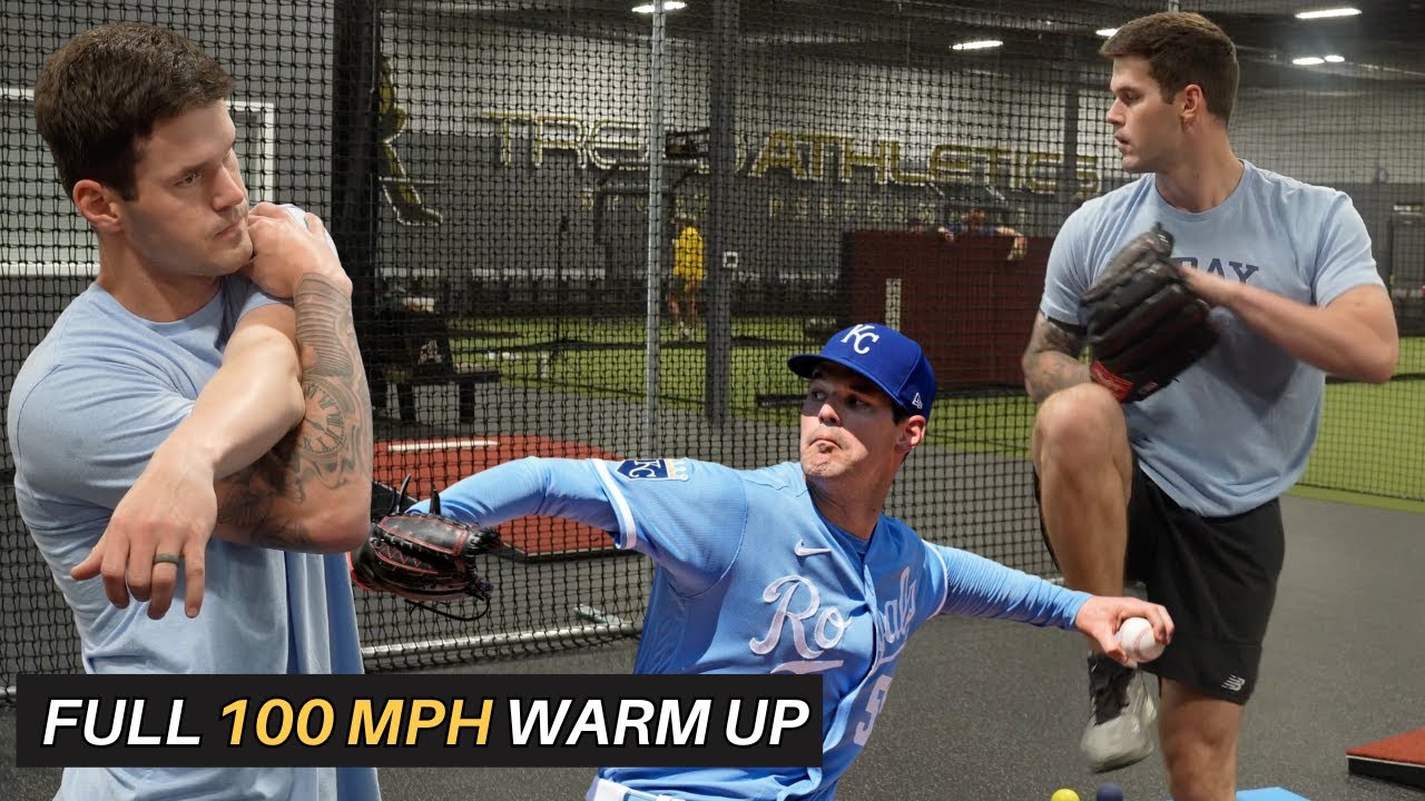 Royals 100 MPH Ace Cole Ragans Full Warmup Routine