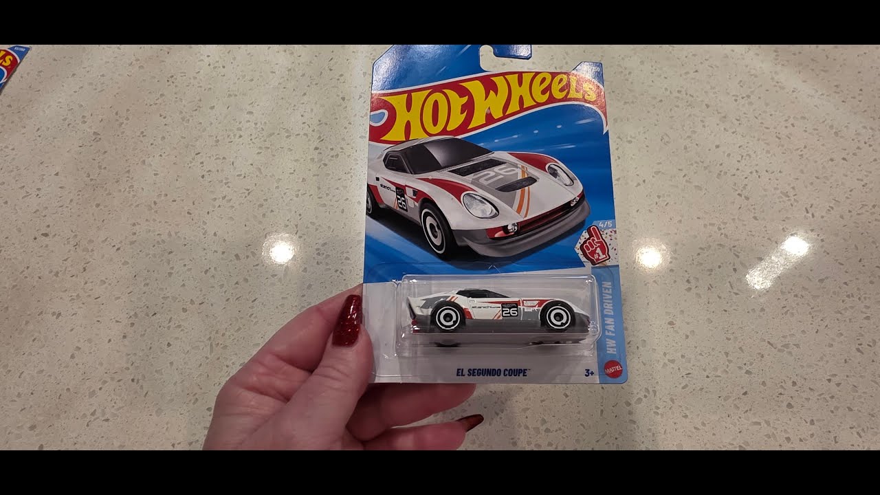Распаковка и демонстрация модели Hot Wheels El Segundo Coupe!
