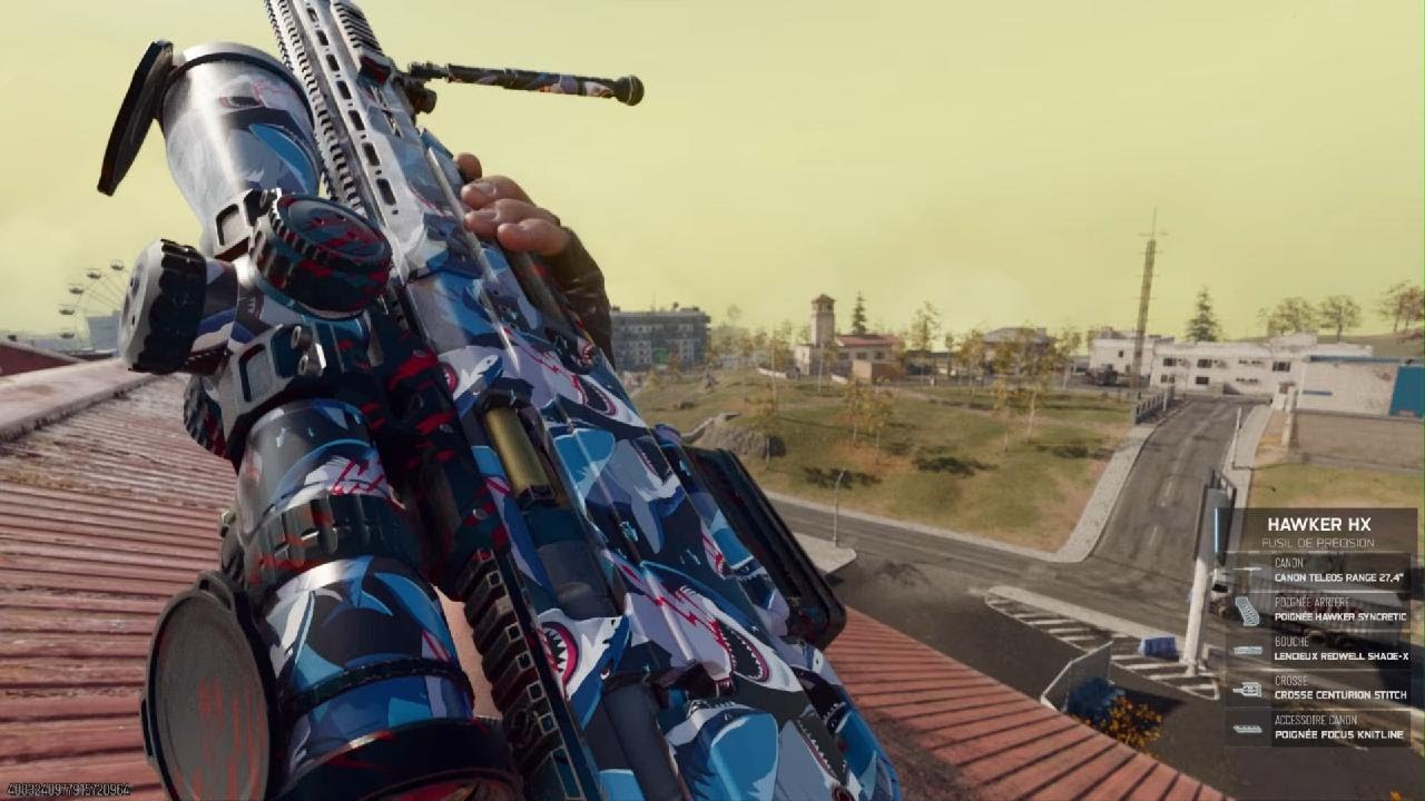 Warzone Compile Snipe Hawker HX.