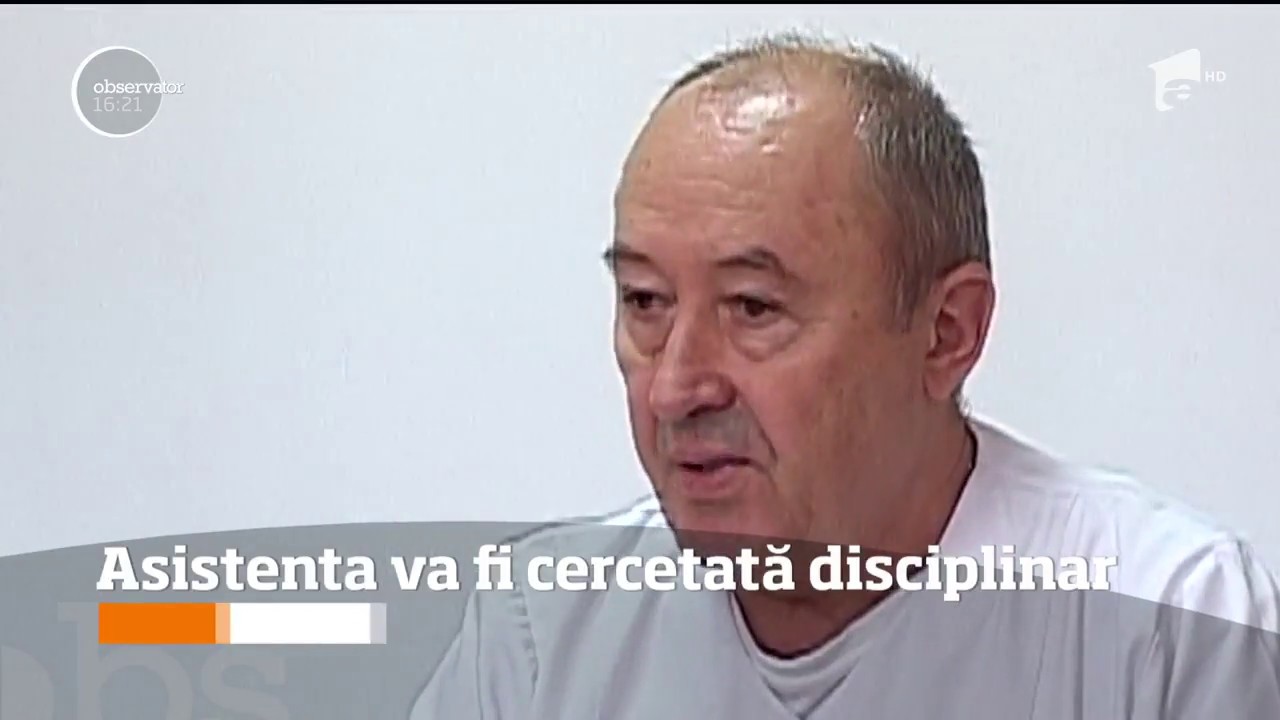 Asistenta de la Spitalul de Urgenţă Piteşti, care a ţipat la o bătrână bolnavă pe holurile ...